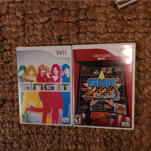 Lot of 7 Wii Games Naruto, Sing it, Arcade - Picture 2 of 5